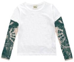 drool Tricou copii alb cu tatuaj Drool (Marime: 110, Model: Model C) (trtatuaj016)