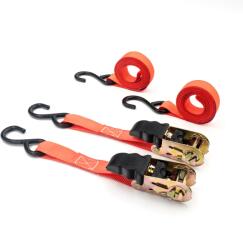  Set 2 chingi cu clichet, rezistenta la 680 kg/chinga - 25 mm × 3 m - Carguard (CFA004)