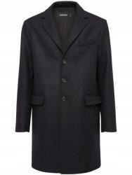 Dsquared2 luxus férfi gyapjú kabát Italy -60% Black 48/M