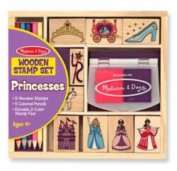 Melissa & Doug Hercegnő fa bélyegzők (12418)