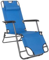  Sezlong pliabil SERSIMO GC4, Relax Zero Gravity, 80x60x153cm, Albastru deschis (GC-0004)