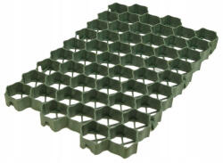 Garden plus Pavaj ecologic parcari, grila tip fagure, 60x40x4 cm, 480 tone/mp, plastic verde (KRATKAOGR40ZIELPL169)