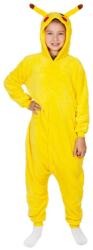  Pijama tip salopeta pentru copii, model Pikachu, marime 120-130 cm (HA-7314)