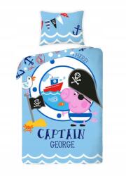 Halantex Peppa Pig ágyneműhuzat Captain George pamut 140x200 70x90 (00001807)