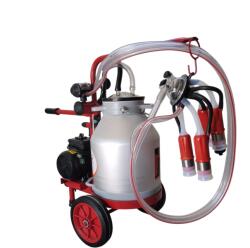 Melasty Aparat de Muls Vaci EMT RED cu 1 Post si Bidon Aluminiu 30L - Gama HOBBY (EMTTEK1-ASLP-V02)