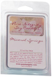 Pure Integrity Illatviasz Ásványforrás (MINERAL SPRINGS) 3, 5 uncia (103 g)