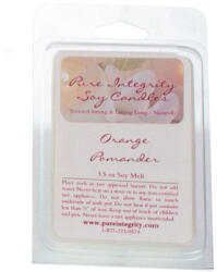 Pure Integrity Illatviasz Narancsos szegfűszeg (ORANGE POMANDER) 3, 5 uncia (103 g)