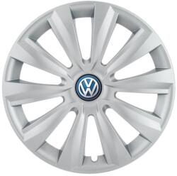 AutoHelix MSA Set 4 capace roti 15 inchi (R15) Delta Gri, Compatibile Cu Volkswagen (4956)