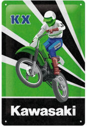 Nostalgic Art Germany Placă metalică decor 20 x 30 - Kawasaki KX (22430)