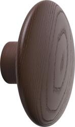 Muuto Agățătoare de perete Dots Wood 9 cm maro (DOTWO926) Agatator cuier