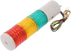 Qlight Coloană de semnalizare LED 24V (ST45ML-3-24-RAG)