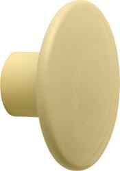 Muuto Cârlig de perete Dots Wood 6, 5 cm, galben deschis (DOTWO627) Agatator cuier