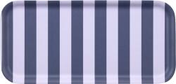 Muurla Tavă de servire Checks & Stripes în dungi 27 x 13 cm, mov (2340-2713-03) Tava