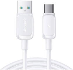 JOYROOM Cablu pentru incarcare si transfer de date S-AC027A14, USB/USB-C, 3A, 1.2m, Alb (34002) - vexio