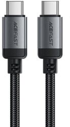ACEFAST Cablu de incarcare Type-C la Type-C, 60W, 3A, Fast Charging, 1.2m - (C20-03) - Black (KF2349254) - vexio