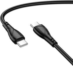 BOROFONE Cablu de Alimentare, USB-C, 60W, 1m - Borofone Energy (BX121) - Black (KF2357230) - vexio