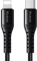Mcdodo Cablu Type-C la Lightning PD36W Aluminiu, Nailon Impletit, 1m - Mcdodo (CA-5631) - Black (KF2358839)