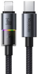 Mcdodo Cablu, USB-C to Lightning, 36W, 3A, 1.2m - Mcdodo (CA-8190) - Black (KF2359030) - vexio