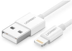 UGREEN Cablu Lightning MFi, 2 m, alb (017808) - vexio