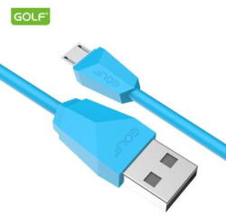 GOLF Cablu USB la micro USB Golf Diamond Sync Cable ALBASTRU GC-27m (A0112780) - vexio