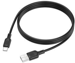 BOROFONE CABLU alimentare si date Borofone "BX113", Fast Charging Data Cable pt. smartphone, USB la USB Type-C 3A , 2m, negru "6941991115509" (timbru verde 0.08 lei) (6941991115509)