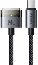 Mcdodo Cablu, USB-C la MagSafe 3, 140W, Indicator LED, 2m - Mcdodo (CA-2070) - Black (KF2358967) - vexio