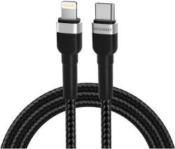 Wozinsky WNBCL2 USB Type-C/Lightning 30W 2 m Negru (5907769308765)
