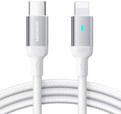 JOYROOM Kabel USB Lightning Typ C 20W 1.2m S-CL020A10 (biały) (29537) - vexio