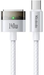 Mcdodo Cablu, USB-C la MagSafe 3, 140W, Indicator LED, 2m - Mcdodo (CA-2071) - White (KF2358966) - vexio