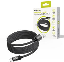 Mobile Origin Magnetic Patented Original Cable USB-A to USB-C 1m, black (MC2-USBA-1M-BLK) - vexio