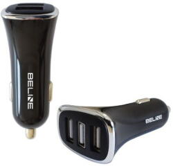 Beline 3x USB-A 5V/4A 20W Negru (Beli0015) - vexio