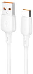 BOROFONE CABLU alimentare si date Borofone "BX93", Fast Charging Data Cable pt. smartphone, USB la USB Type-C 100W, 1m, alb "6941991103186" (timbru verde 0.18 lei) (6941991103186)