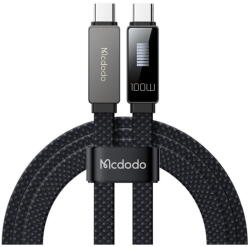 Mcdodo CA-4470 USB Type-C/USB Type-C cu afișaj 100W 1, 2 m Negru (33656) - vexio