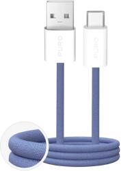 PURO Kabel Puro Fabrik 2.0 10W USB-A - USB-C w oplocie 1, 5 m - niebieski (PUCAC10WFABK415MTBL) - vexio