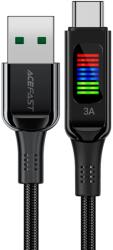 ACEFAST C7-04 USB-A USB-C 60W 1.2m Negru (6974316282785)
