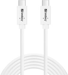 Sandberg 136-54 USB-C to USB-C USB 3.1 Gen2 PD 100W cable, 2M (T-MLX59243) - vexio
