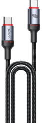 Yesido Cablu pentru Incarcare, Type-C la Type-C, 240W, 480Mbps, 1.2m - Yesido (CA185) - Black (KF2355129) - vexio