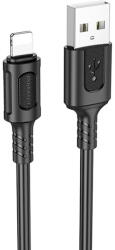 BOROFONE Cablu de Incarcare, USB-A la IP, 2.4A, 1m - Borofone (BX111) - Black (KF2357086) - vexio