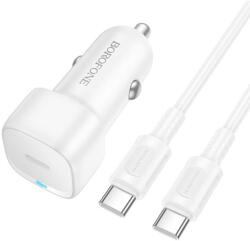 BOROFONE Cablu Type-C inclus USB-C PD 20W Alb (KF2357681) - vexio