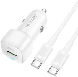 BOROFONE Cablu Type-C inclus. USB-A + USB-C 38W Alb (KF2357683)