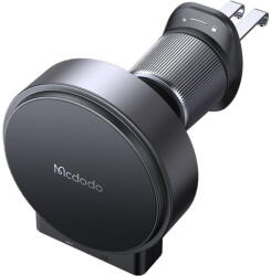 Mcdodo Suport pentru Grila de Ventilatie pentru Telefon, Incarcare Wireless, 15W + Cablu Retractabil - CH-3000 - Black (KF2358788) - vexio