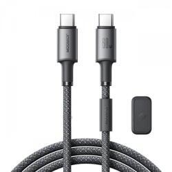JOYROOM USB-C - USB-C Joyroom S-A50, 60W, 1.2m, Gri (cab/da/us/joy/sa/60/12/gr)