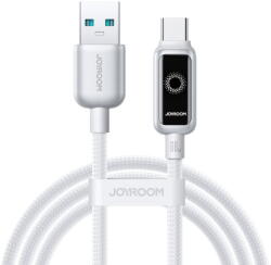 JOYROOM S-A55 StarFlight 66W USB-A - USB-C Cable 1.2m - White (S-A55 A-C 66W 1.2 white) - vexio