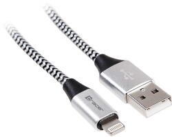 Tracer 46268 Lighting USB 2.0 Iphone AM 1m Black Silver (T-MLX32216) - vexio
