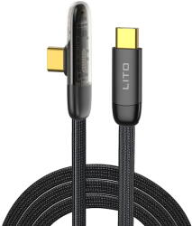 Lito Cablu de Date cu Mufe Type-C, 1m - (LD11) - Black (KF2338090)