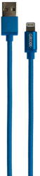 Grixx Cablu date GRIXX - 8-pin to USB Apple MFI License, impletit, lungime 1m - albastru (GRCA8PINFBL01) - vexio