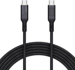 AUKEY USB-C to USB-C CB-MCC102, 100W, 1.8m (black) (44219) - vexio