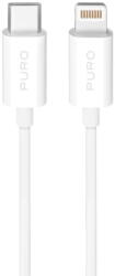 PURO TPE 20W USB-C - Lightning Cable 2m - White (PUCAPLTC20W2MTWHI) - vexio