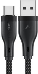 ACEFAST Cablu de Incarcare USB la Type-C, 3A, Fast Charging, 1.2m - (C8-04) - Black (KF2349248) - vexio