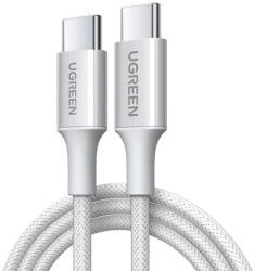 UGREEN Cablu de Date USB-C la USB-C, 3A, 60W, 1m - L501 (35465) - Titanium Gray (KF2349303) - vexio